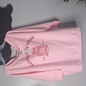 Lane Bryant Venezia Pink Blouse 3/4 Sleeves  #New PTP:28" Length:27"